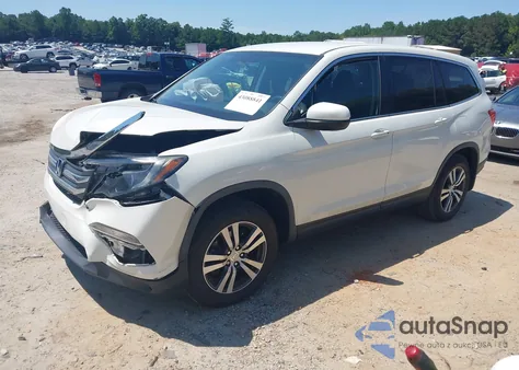 2018 Honda Pilot Ex from USA, damaged, VIN 5FNYF5H37JB018902